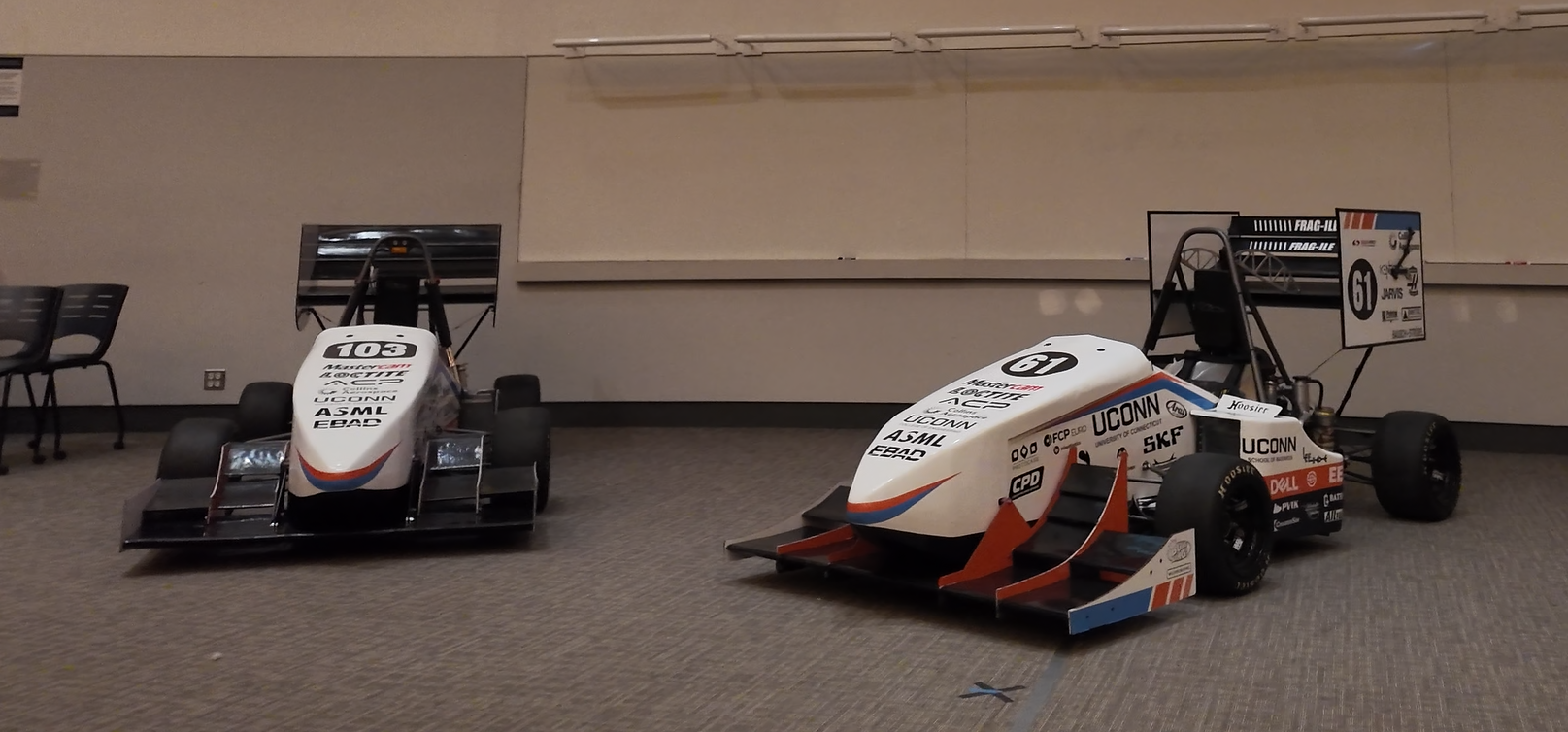 UConn Formula SAE CT-17 generation car