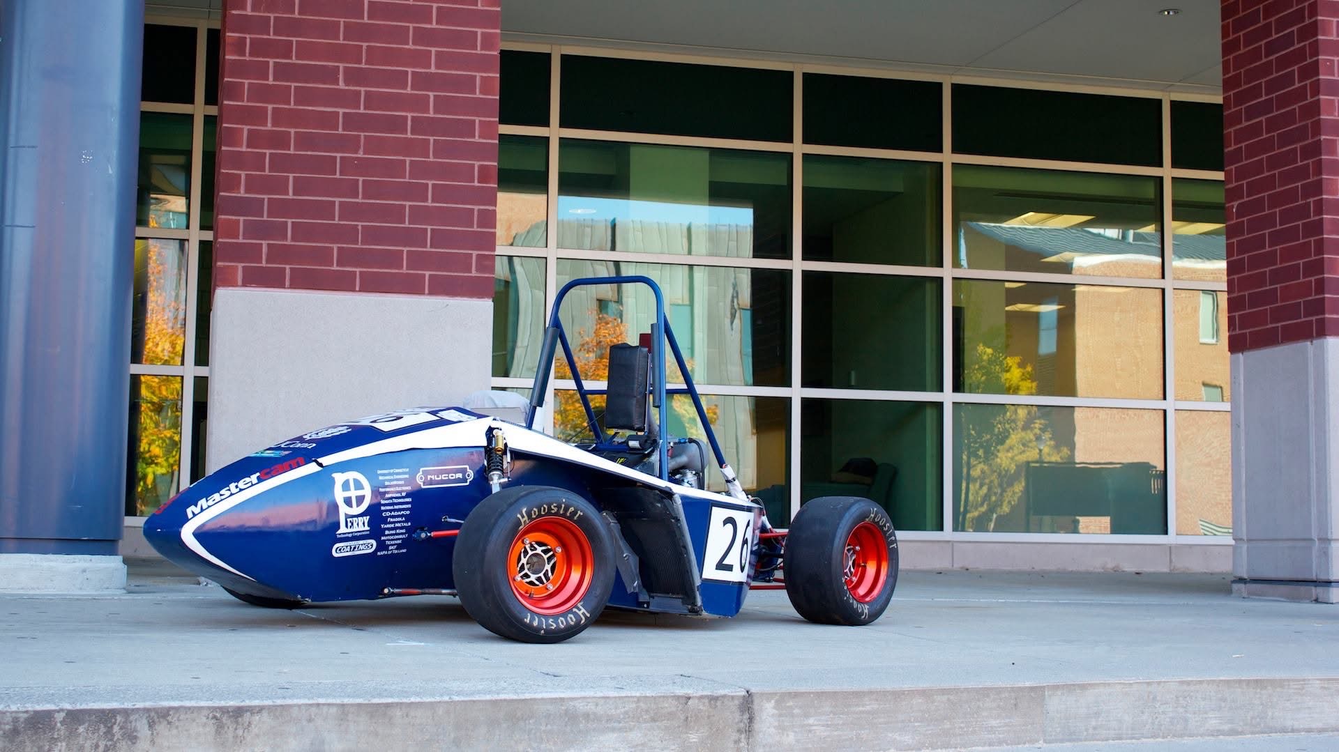 UConn Formula SAE CT-3 generation car