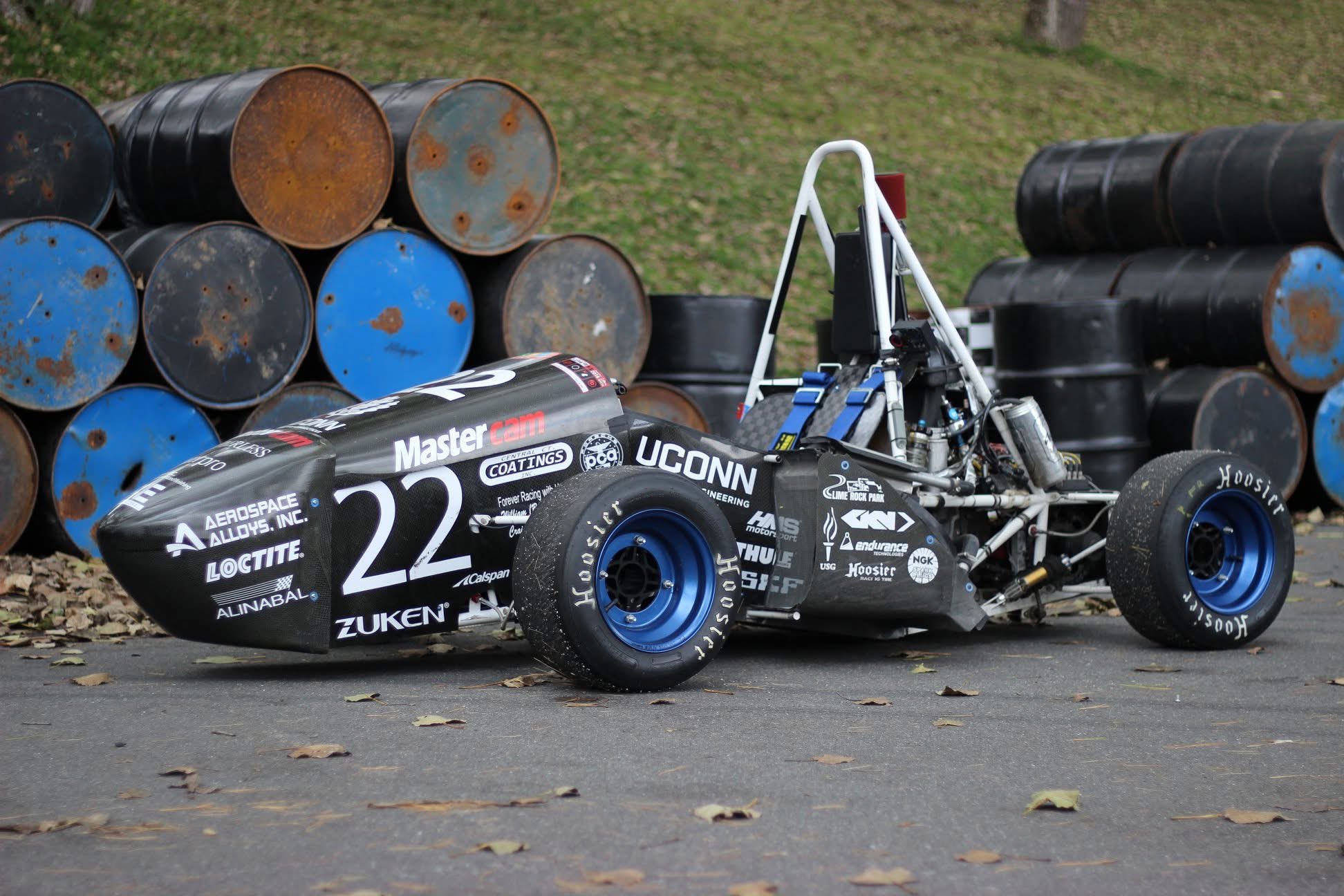 UConn Formula SAE CT-8 generation car