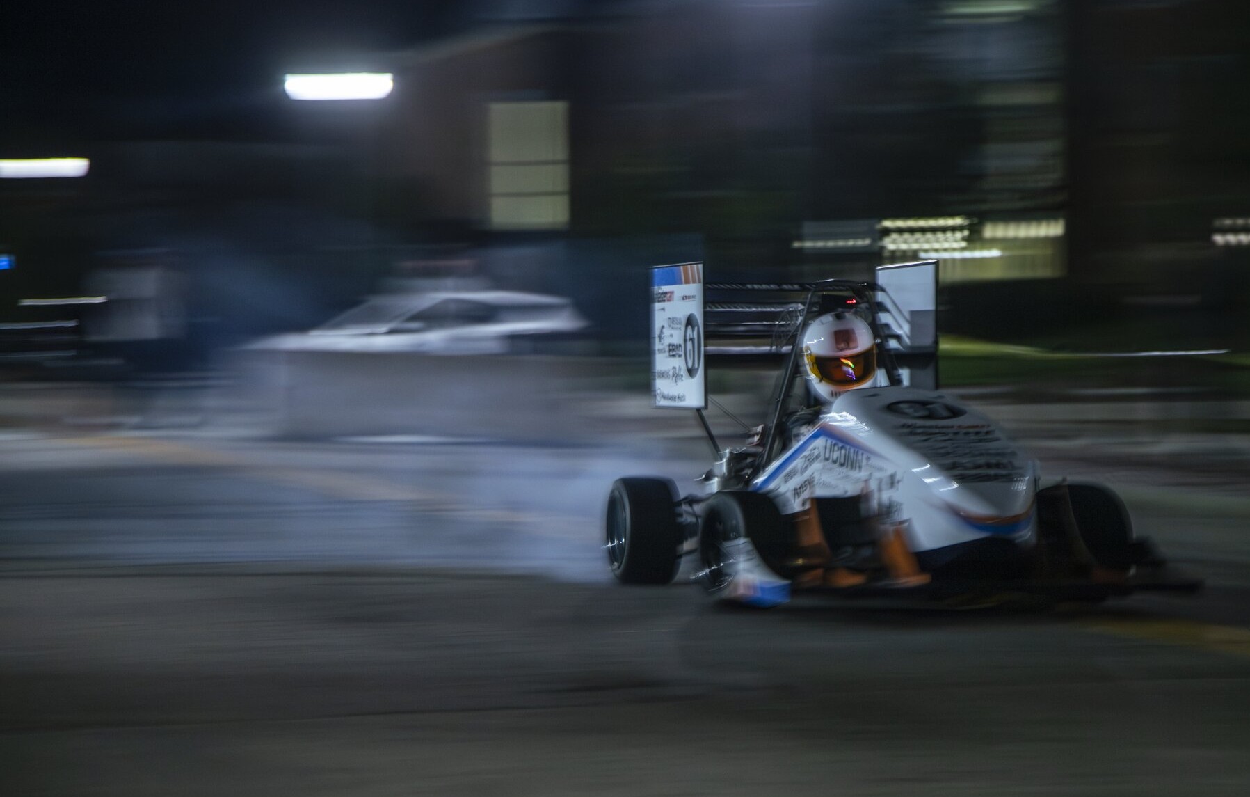 UConn FSAE on track